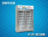 经济型两门冷柜展示柜